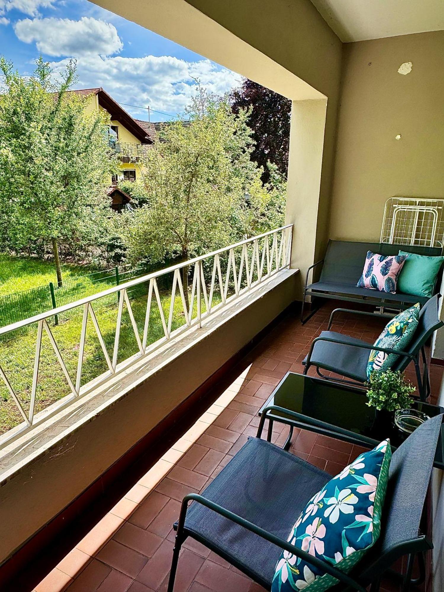 Grosszuegiges Apartment Mit Balkon Fuer Monteure Und Feriengaeste Діллінген Екстер'єр фото